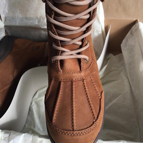 UGG Women's Adirondack II Waterproof Lace Up Boots - Picture 7 of 7